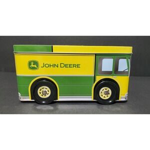 John Deere‎ Bus Shaped Tin Coin Box